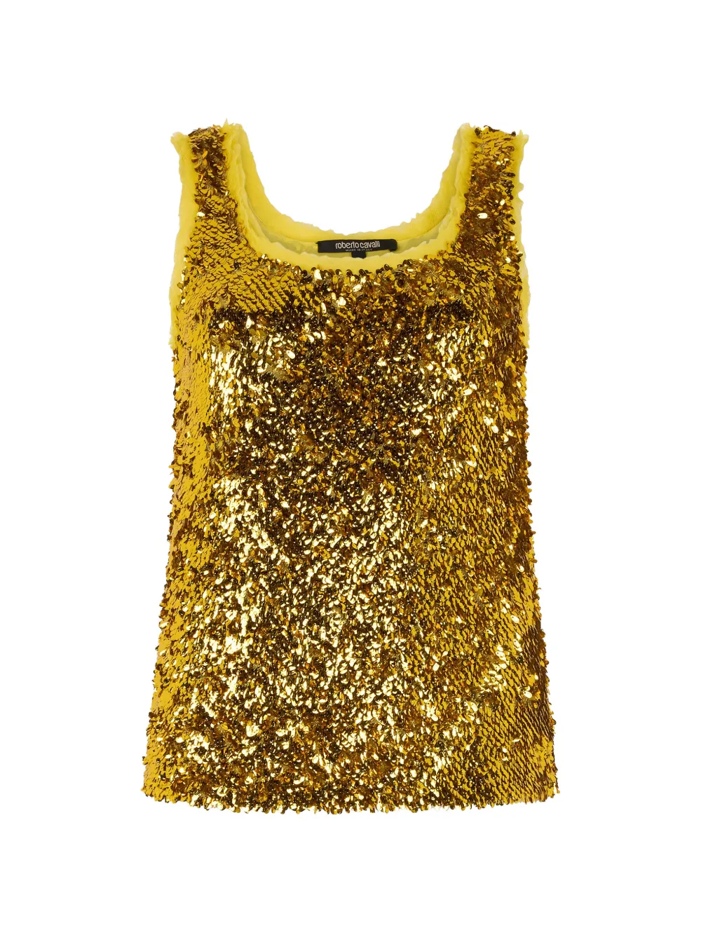 Roberto Cavalli sleeveless top - Giallo