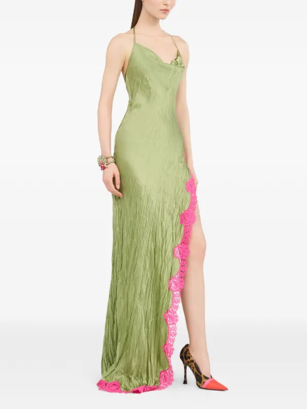 Roberto Cavalli Dress - Female - Size 42 - Green