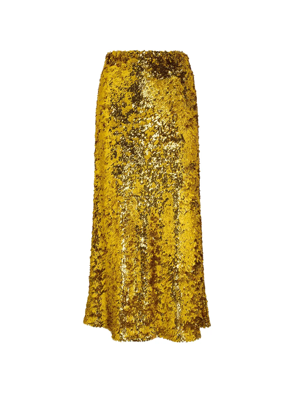 Roberto Cavalli sequin-embellishment midi skirt - Giallo