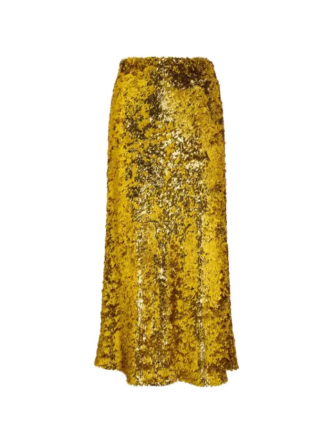 Roberto Cavalli sequin-embellishment midi skirt