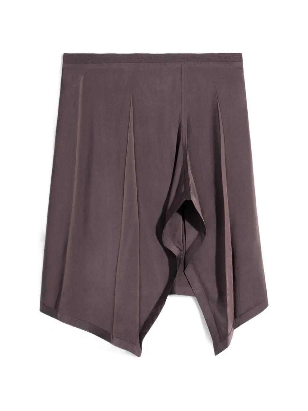 LEMAIRE Gonna plissettata - Marrone