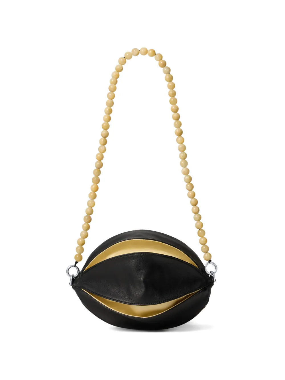 LEMAIRE Clutch Balloon con decorazione - Nero
