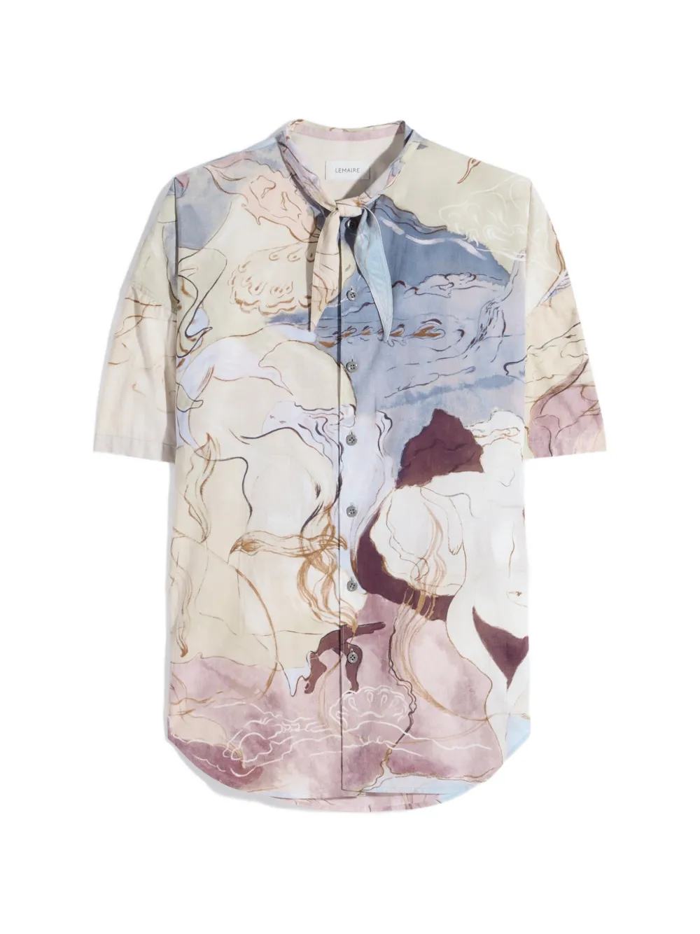 LEMAIRE camicia con stampa - Toni neutri