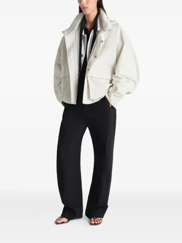 LEMAIRE Short Rain Parka In ventile® Cotton | Neutrals | FARFETCH