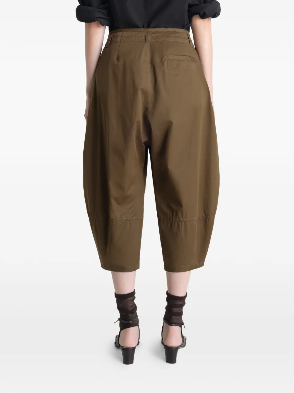 balloon bermuda shorts
