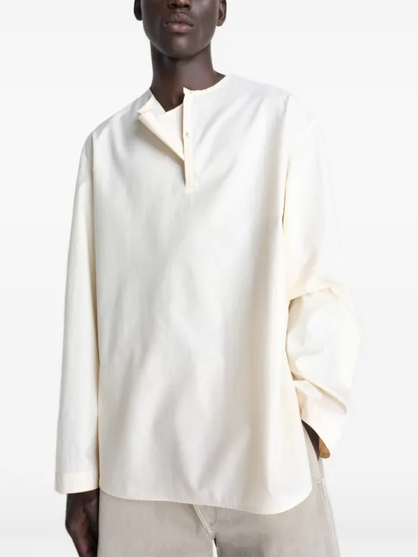 LEMAIRE Vareuse シャツ | ニュートラル | FARFETCH JP