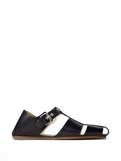 LEMAIRE Fisherman round-toe sandals