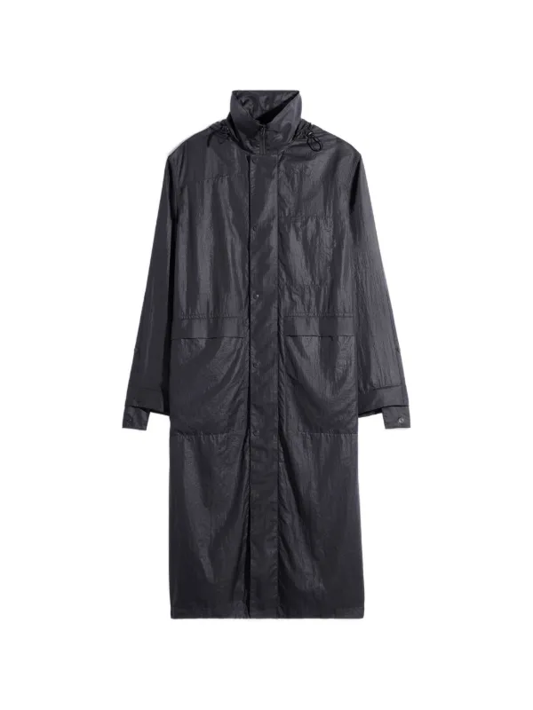 LEMAIRE フーデッド レインコート | ブラック | FARFETCH JP