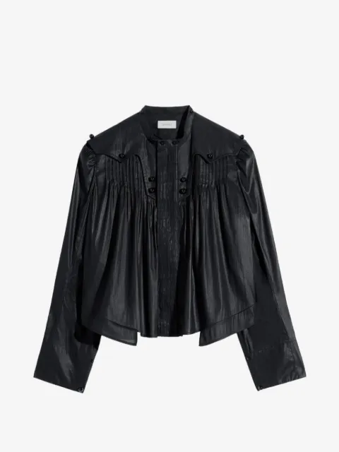 LEMAIRE blouse d'inspiration western à plis