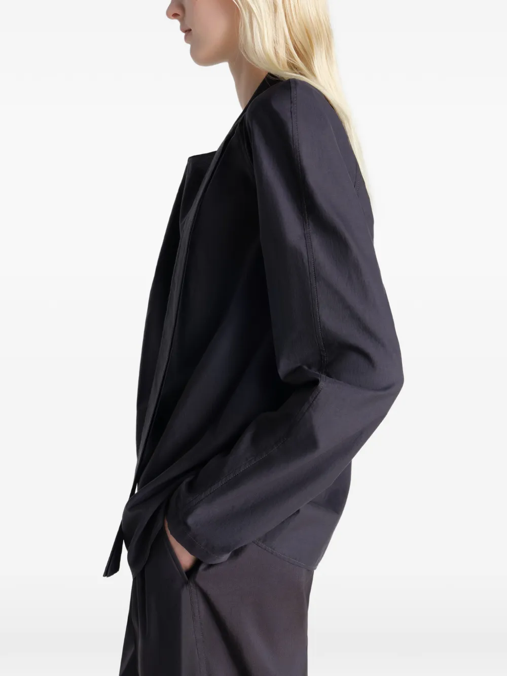 LEMAIRE Ascot blouse Blauw