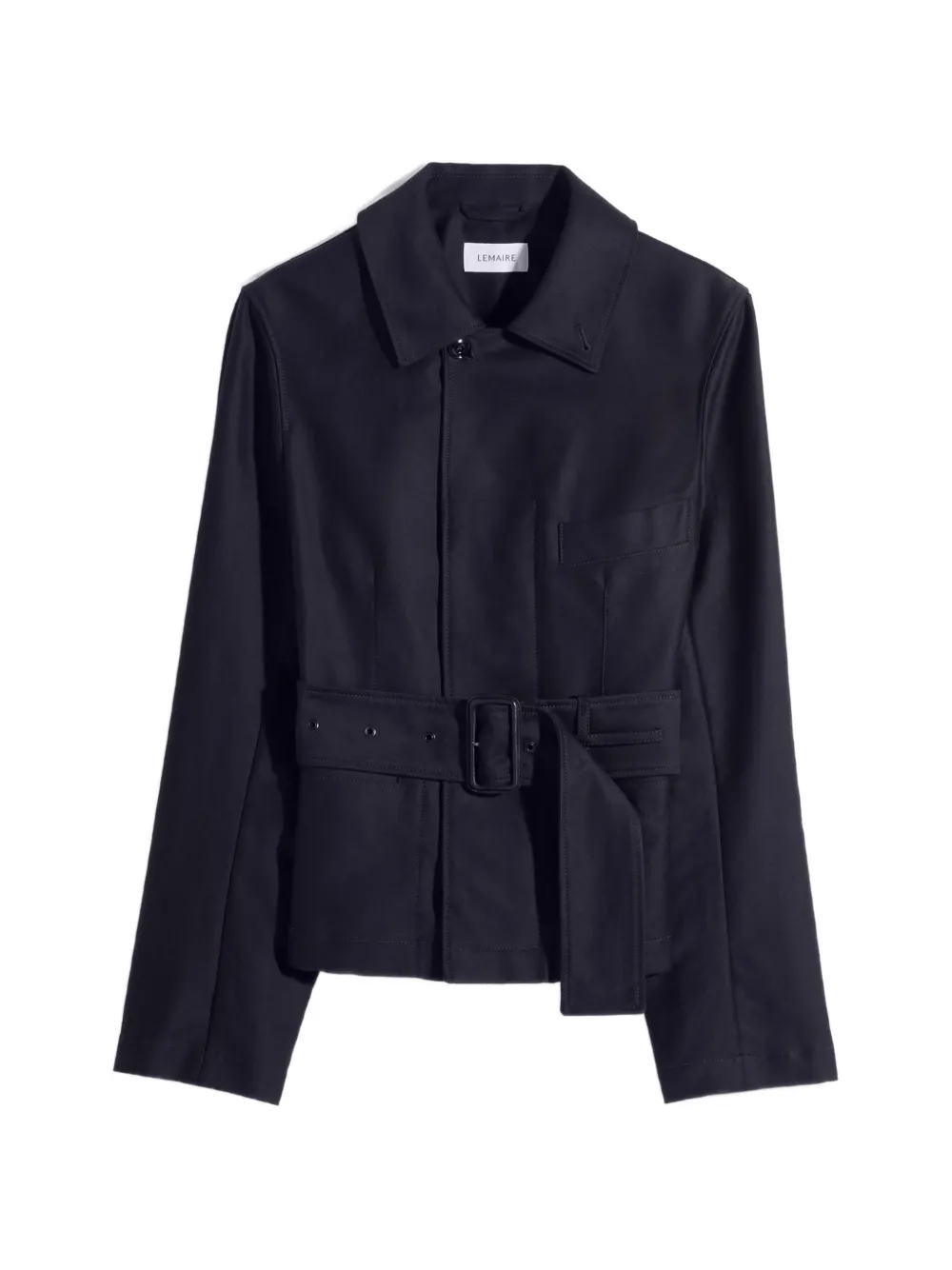 LEMAIRE belted jacket - Blu