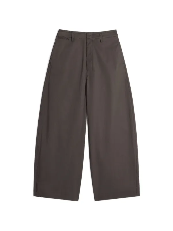 Lemaire Large Chino in Cotton Twill in Brown
