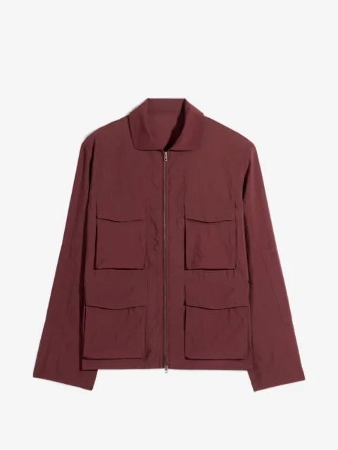 LEMAIRE veste zippée à quatre poches et manches longues