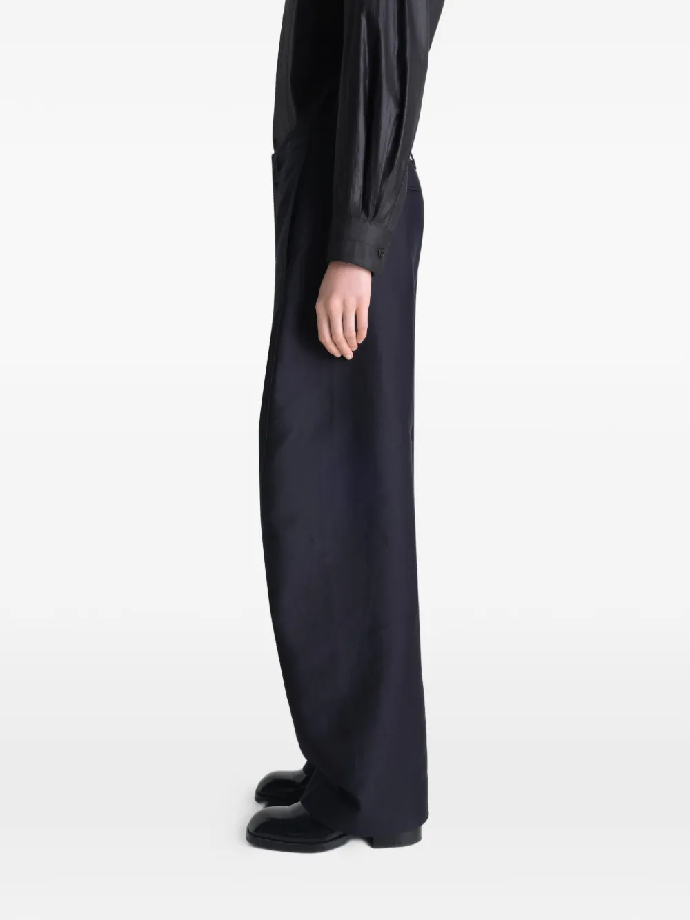  Lemaire Twisted Chino Trousers - Blue 