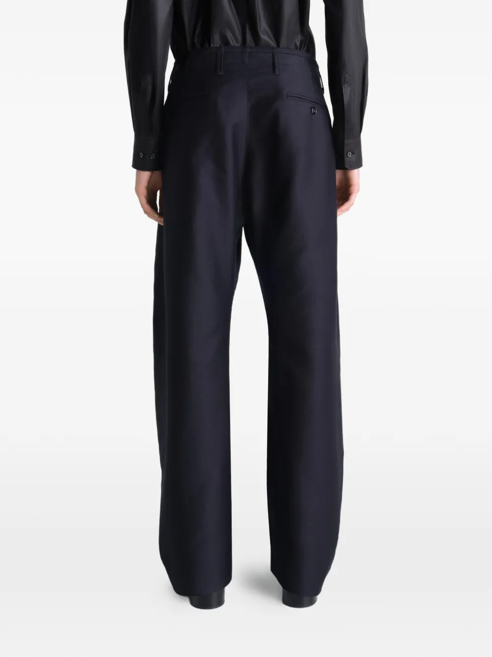 LEMAIRE Twisted chino broek Blauw