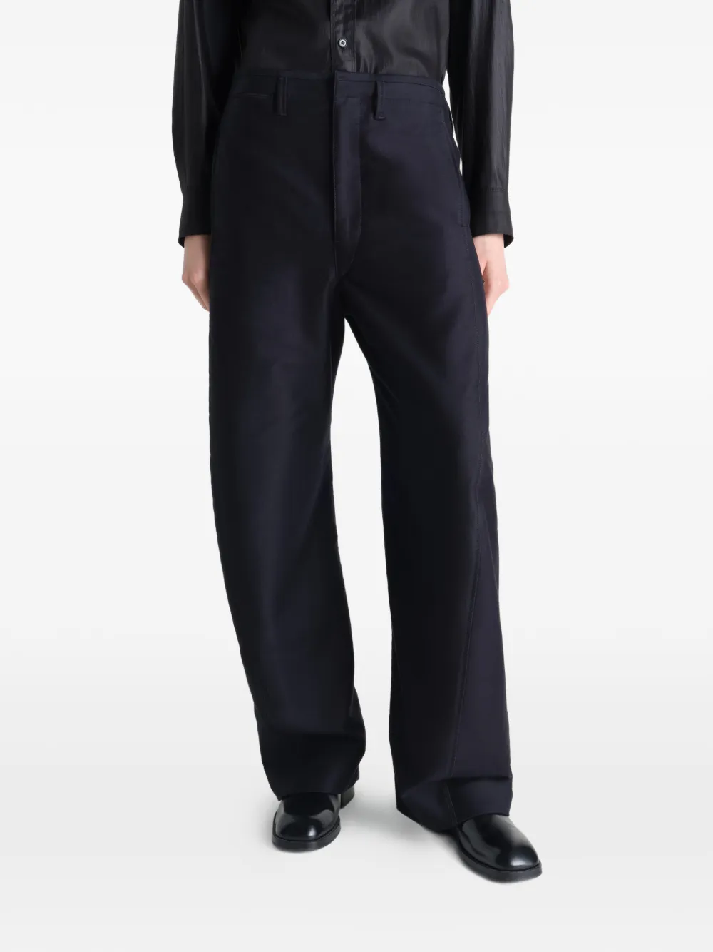  Lemaire Twisted Chino Trousers - Blue 