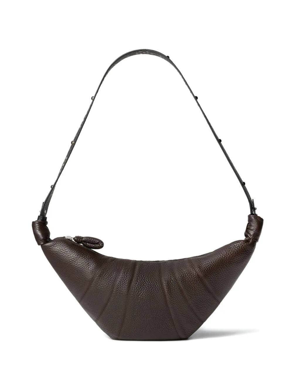 LEMAIRE medium Croissant shoulder bag - Marrone