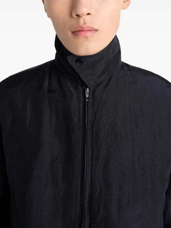 LEMAIRE zip-fastening Jacket | Black | FARFETCH AO