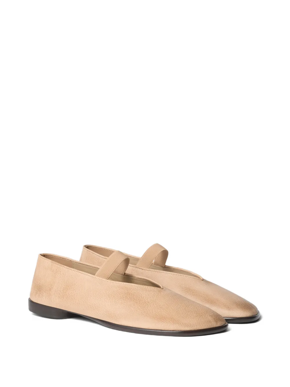 LEMAIRE Ballerina's met vierkante neus Beige
