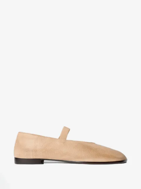 LEMAIRE flats con puntera cuadrada