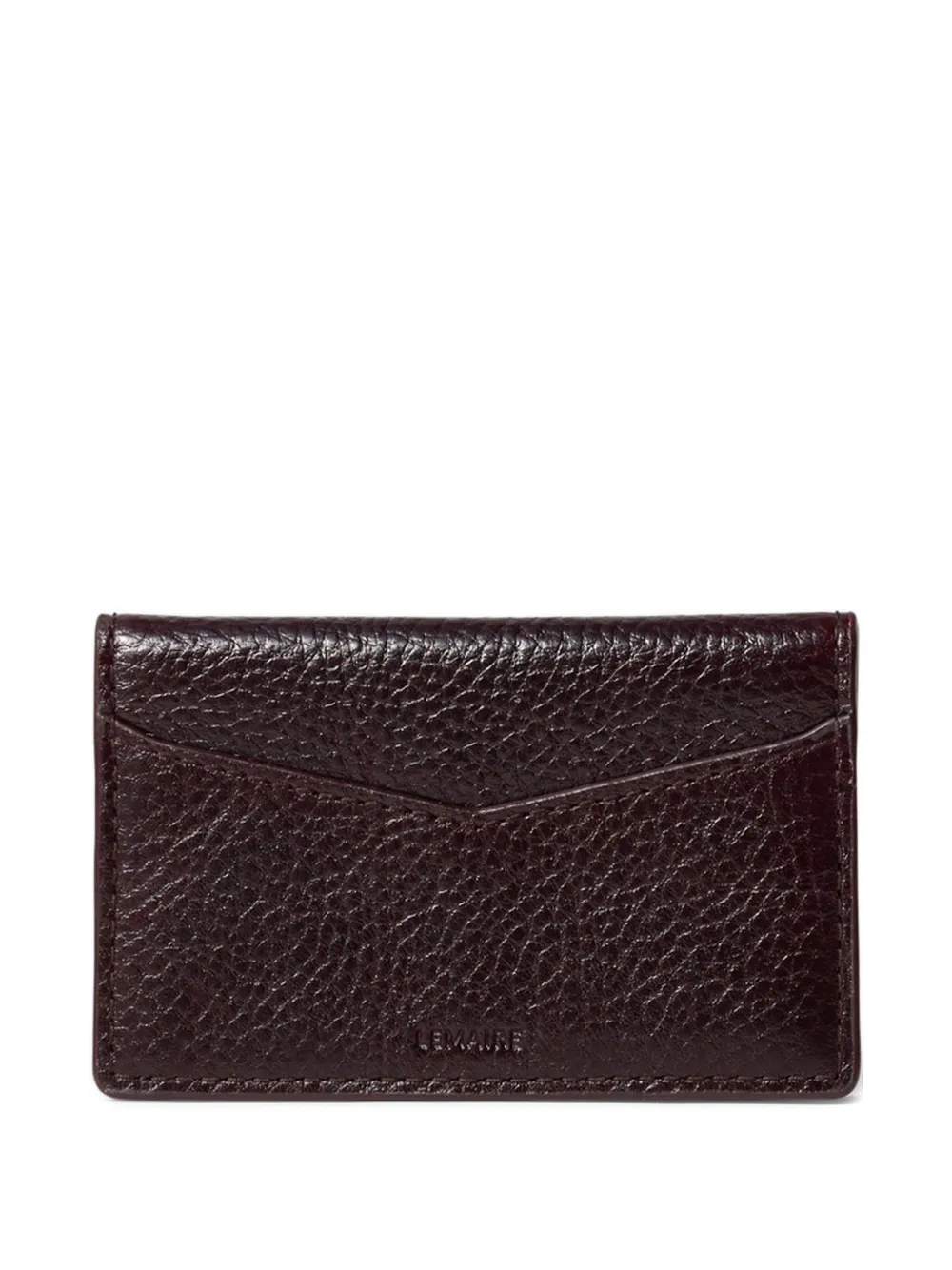 LEMAIRE Portacarte Gear - Marrone