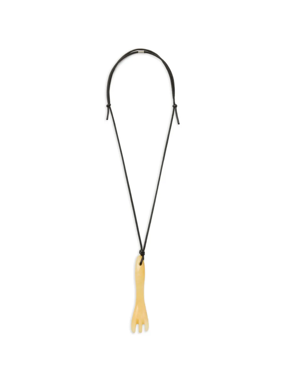 LEMAIRE gua sha fork necklace - Toni neutri