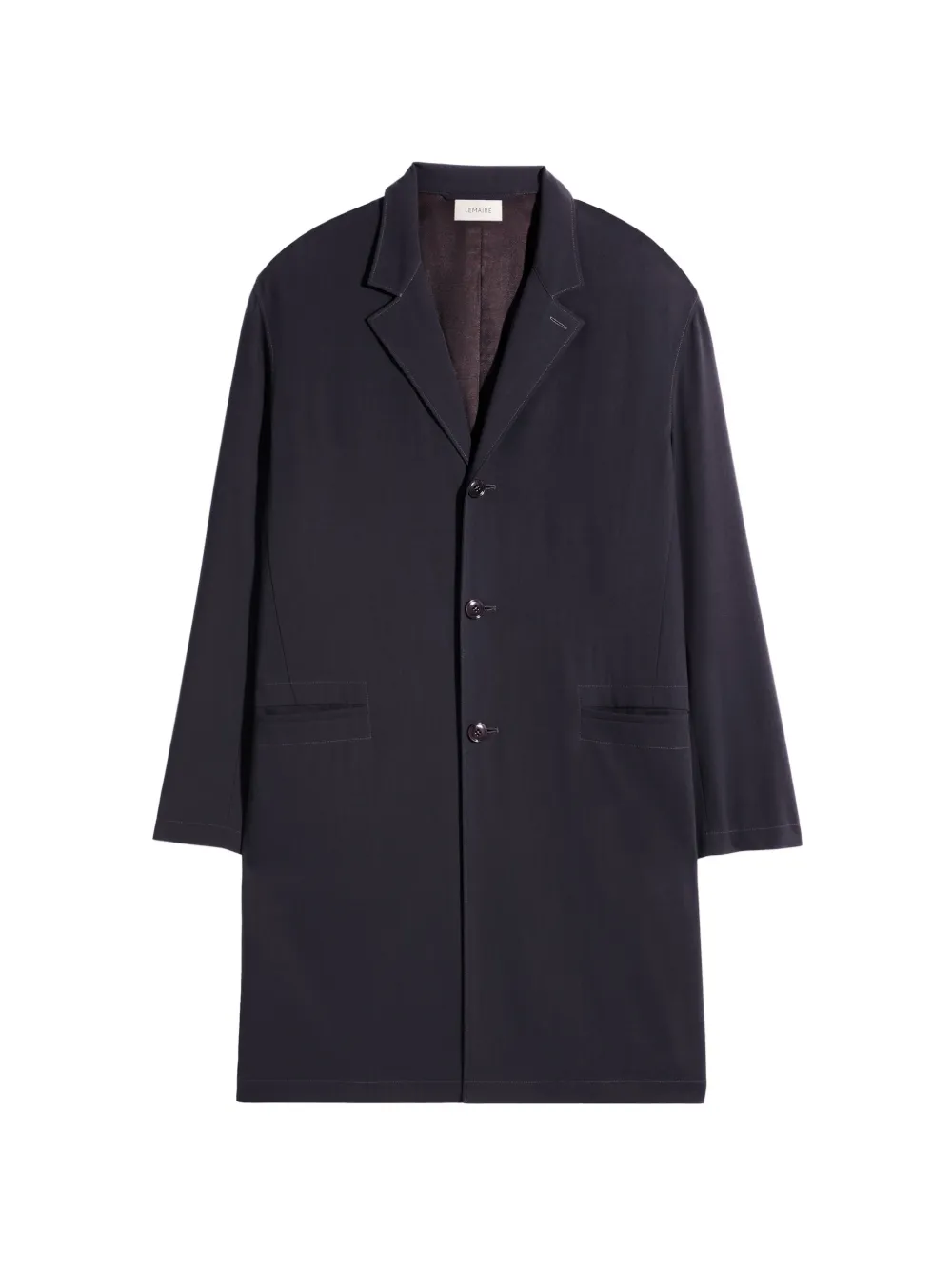 LEMAIRE single-breasted coat - Blu