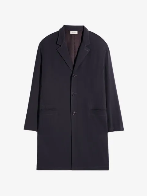 LEMAIRE soft suit coat in wool crêpe