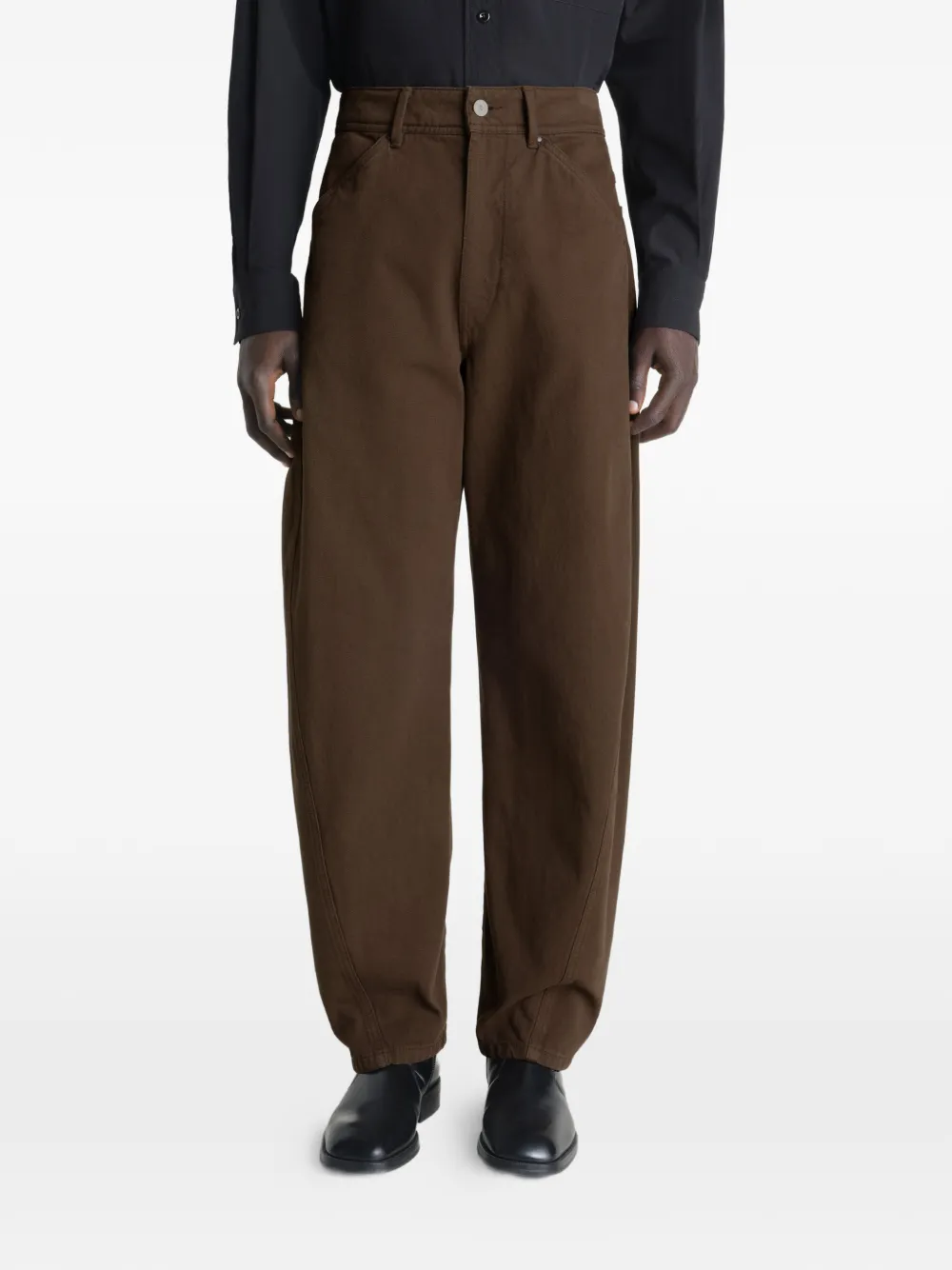  Lemaire Multiple-pocket Trousers - Brown 