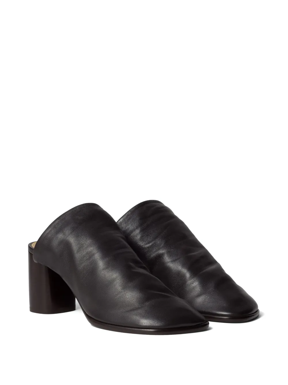 LEMAIRE glove block-heel mules Bruin