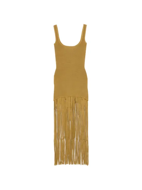 Retrofete Sadler fringe-trimmed dress