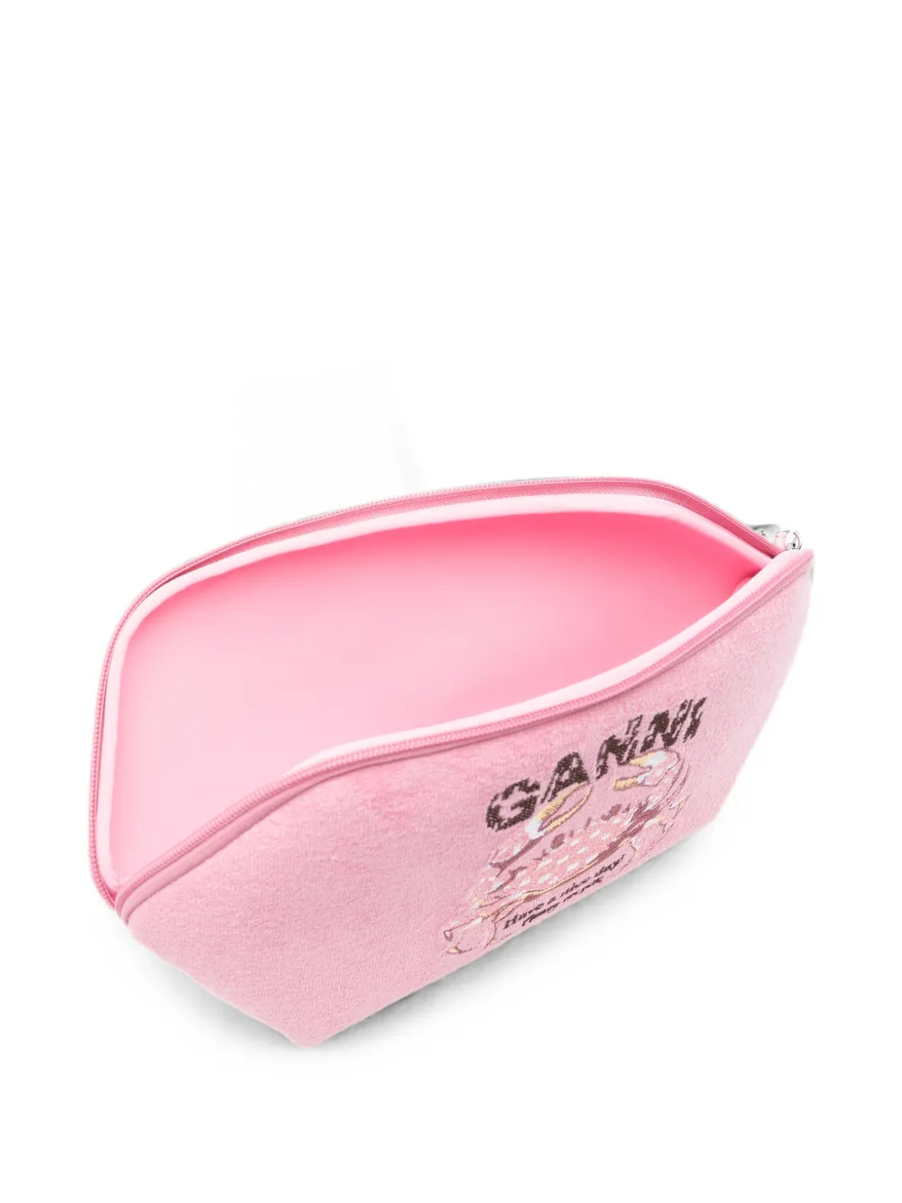 GANNI Bikinislip met krab Roze
