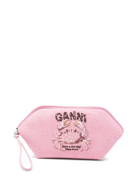 GANNI bikini con cangrejo bordado