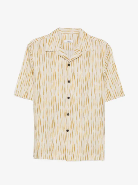 COMMAS stripe-pattern shirt