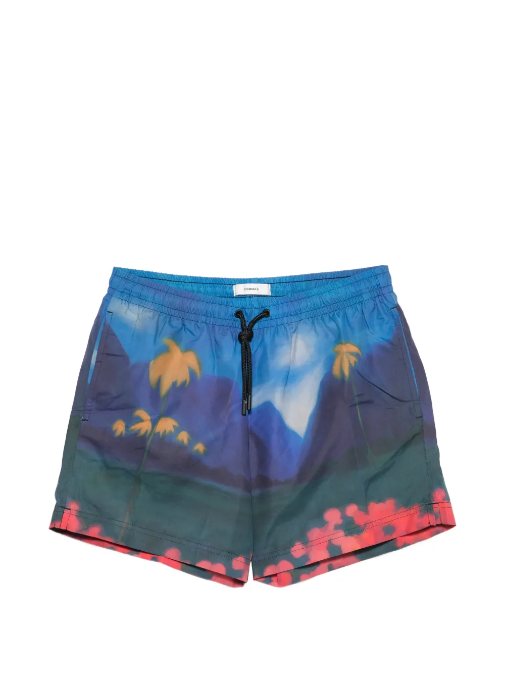 COMMAS Midnight Horizon pocket swim shorts - Blu