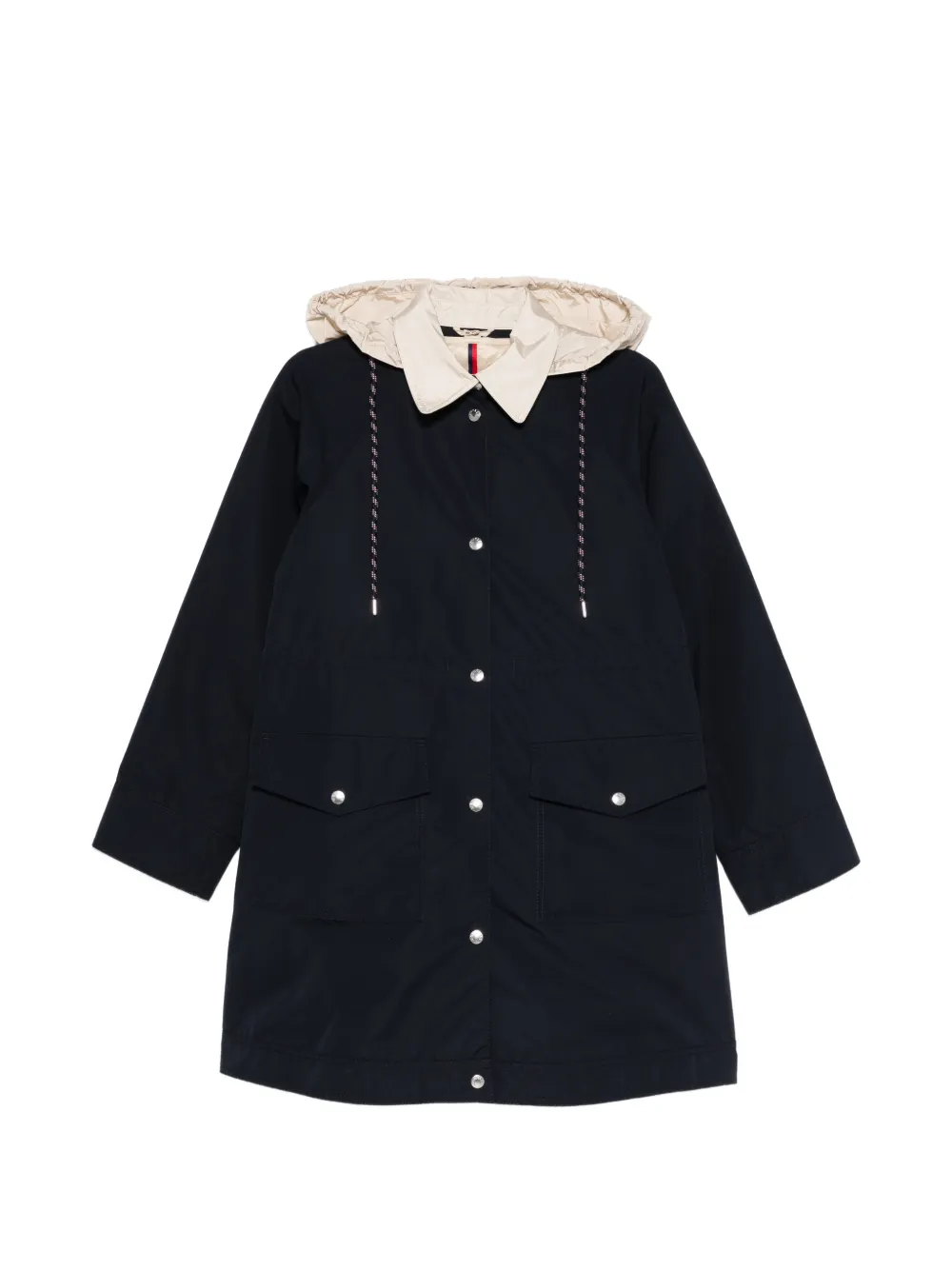 Moncler Parka met capuchon Beige