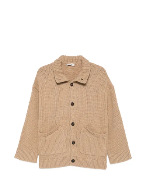COMMAS fisherman buttoned cardigan