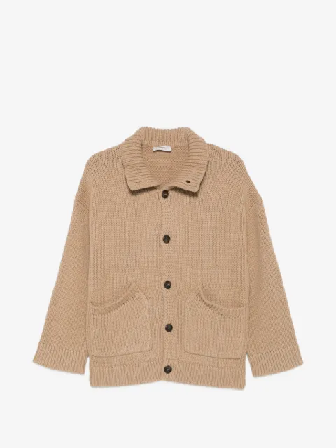 COMMAS fisherman buttoned cardigan