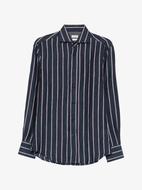 Brunello Cucinelli Camicia a righe