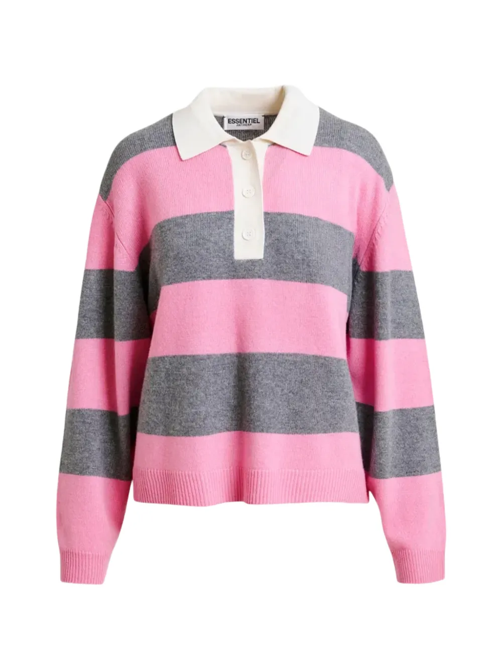 Essentiel Antwerp Polo a righe - Rosa