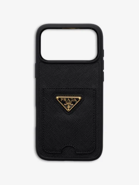 Prada حافظة هاتف iPhone 17 Pro Max جلد