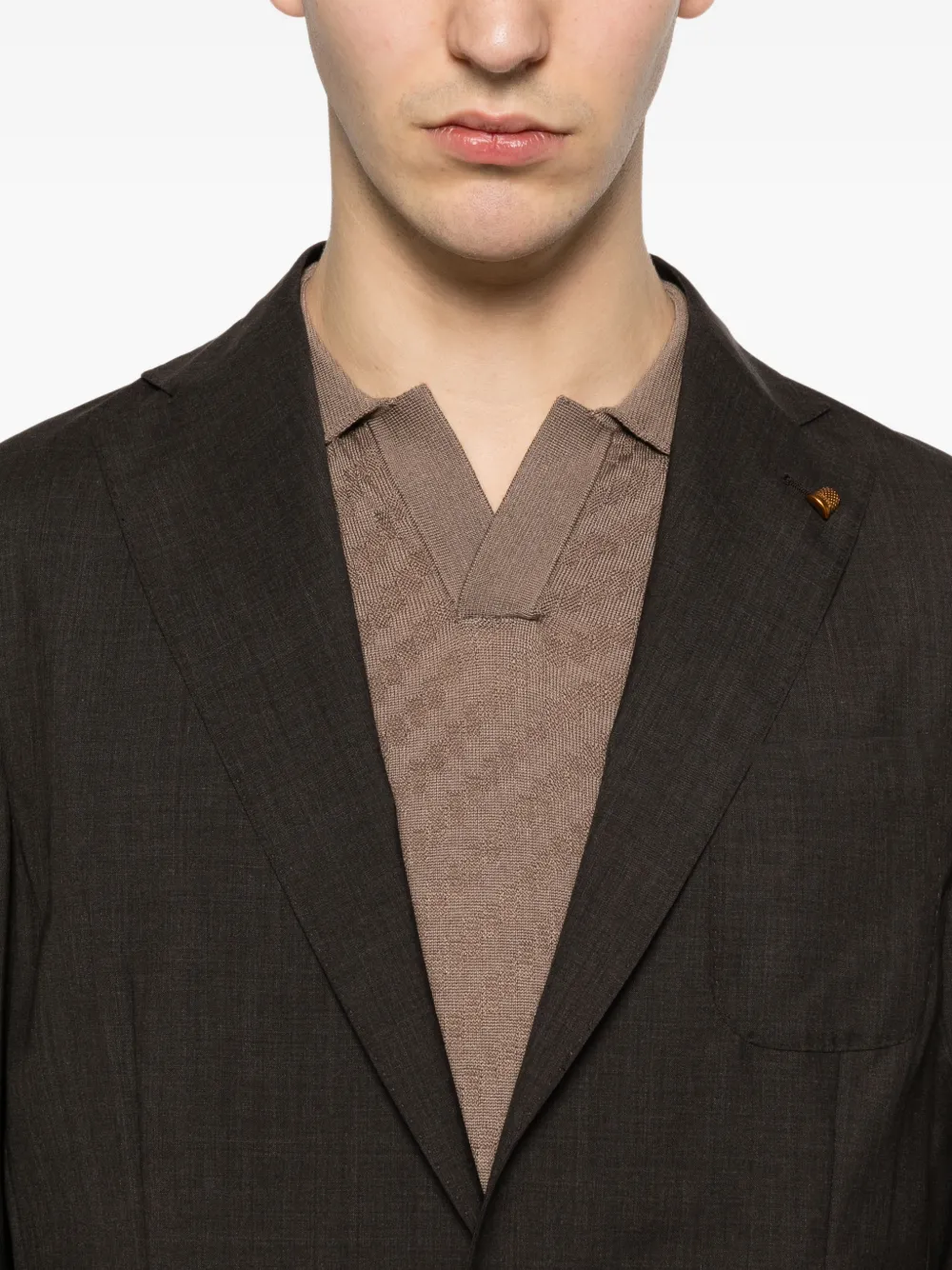 Soffio Flap-Pocket Blazer