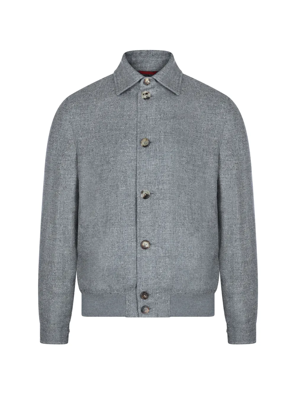 Brunello Cucinelli buttoned shirt jacket - Grigio