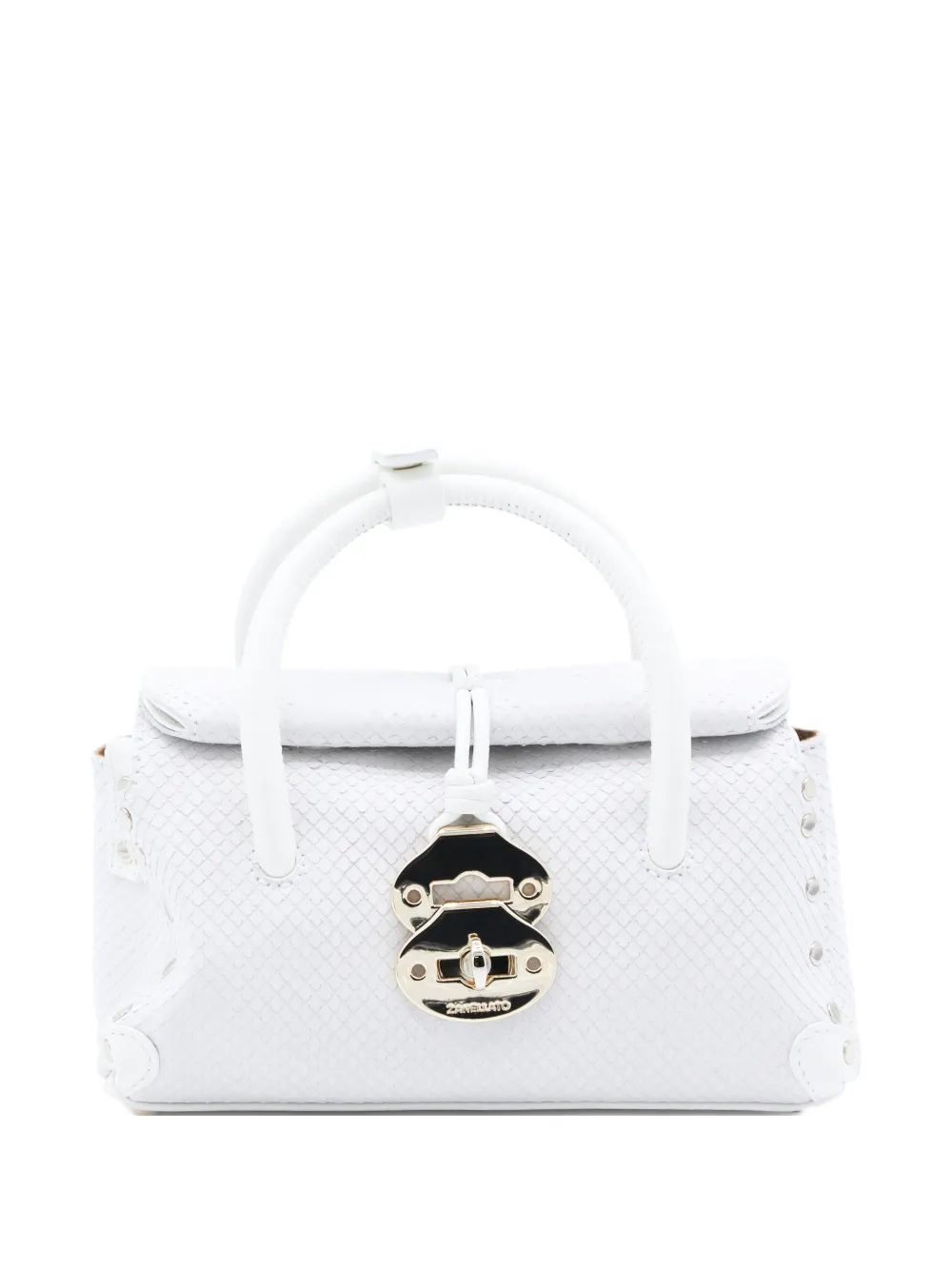 Zanellato mini Postina tote bag - Bianco