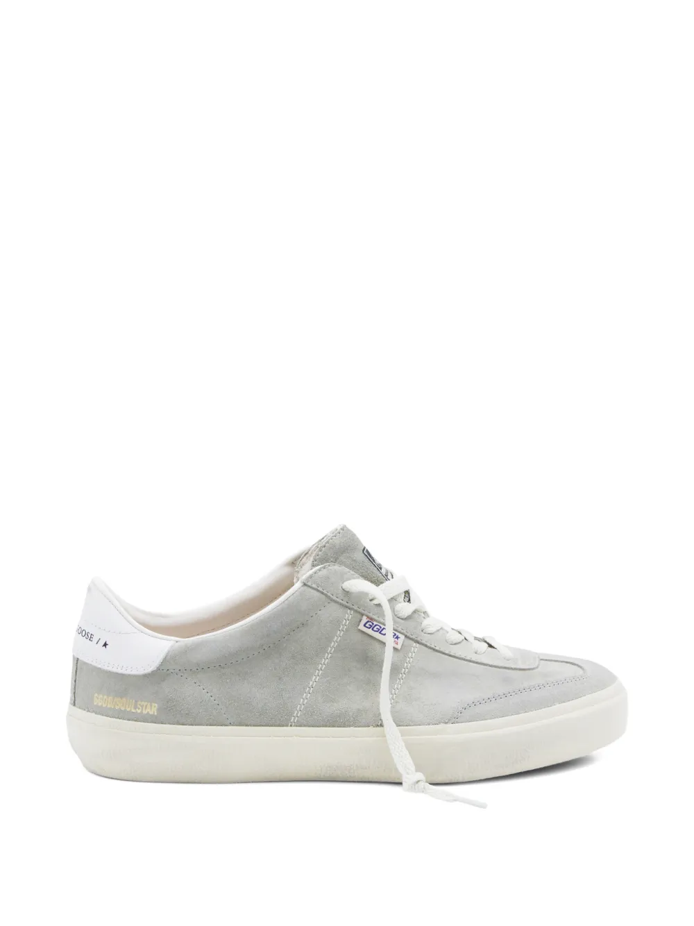 Golden Goose Soul-Star suede sneakers Grijs