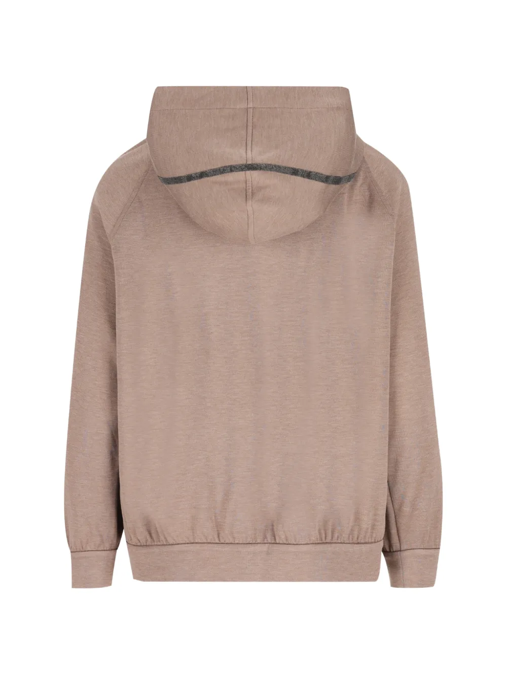  Brunello Cucinelli Stripe Hoodie - Neutrals 