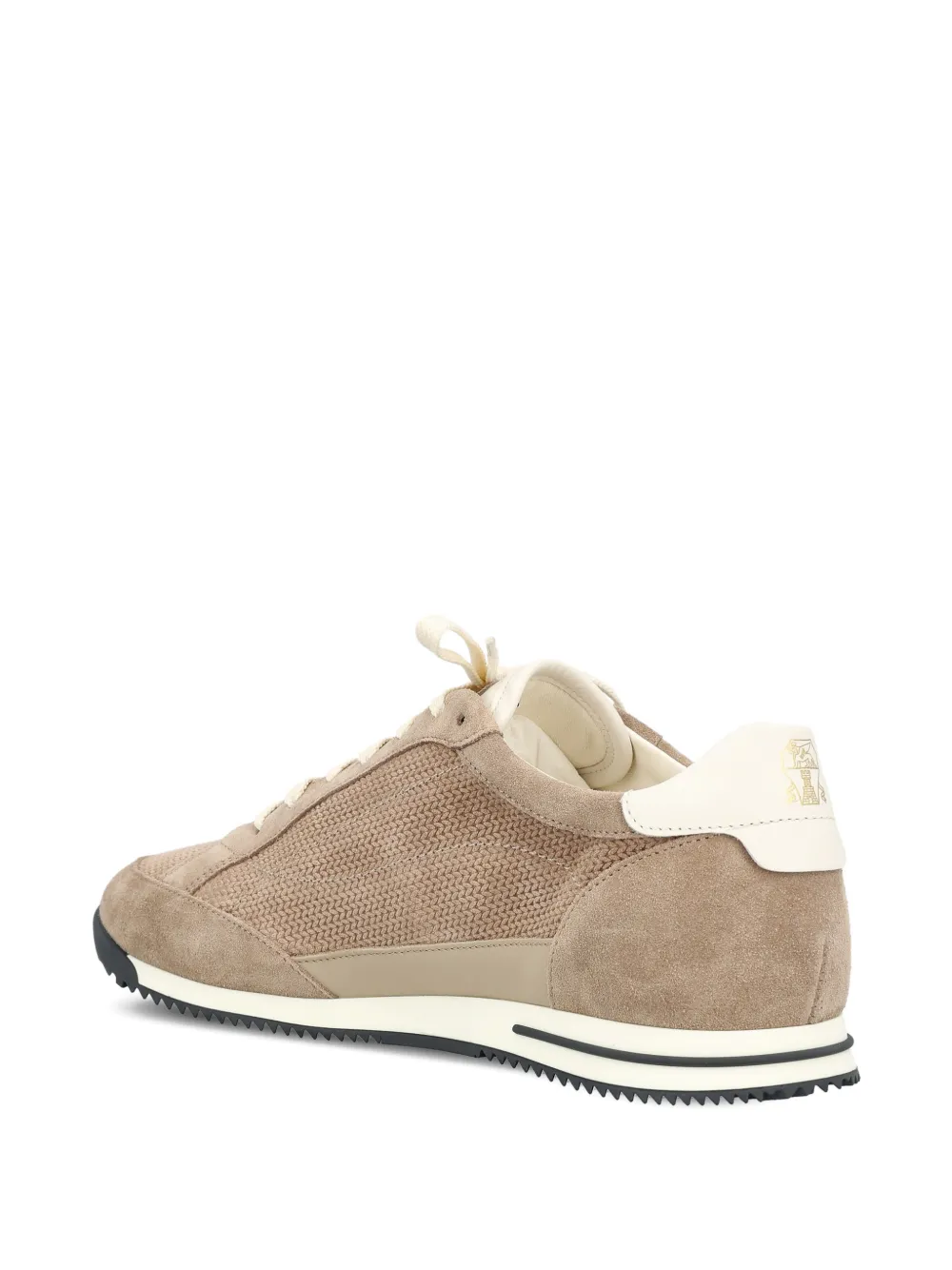 Brunello Cucinelli Sneakers met vlakken Beige