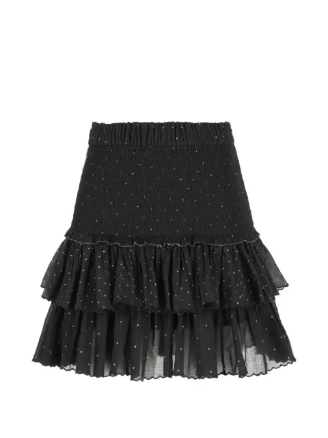 ISABEL MARANT ruffled tiered midi skirt