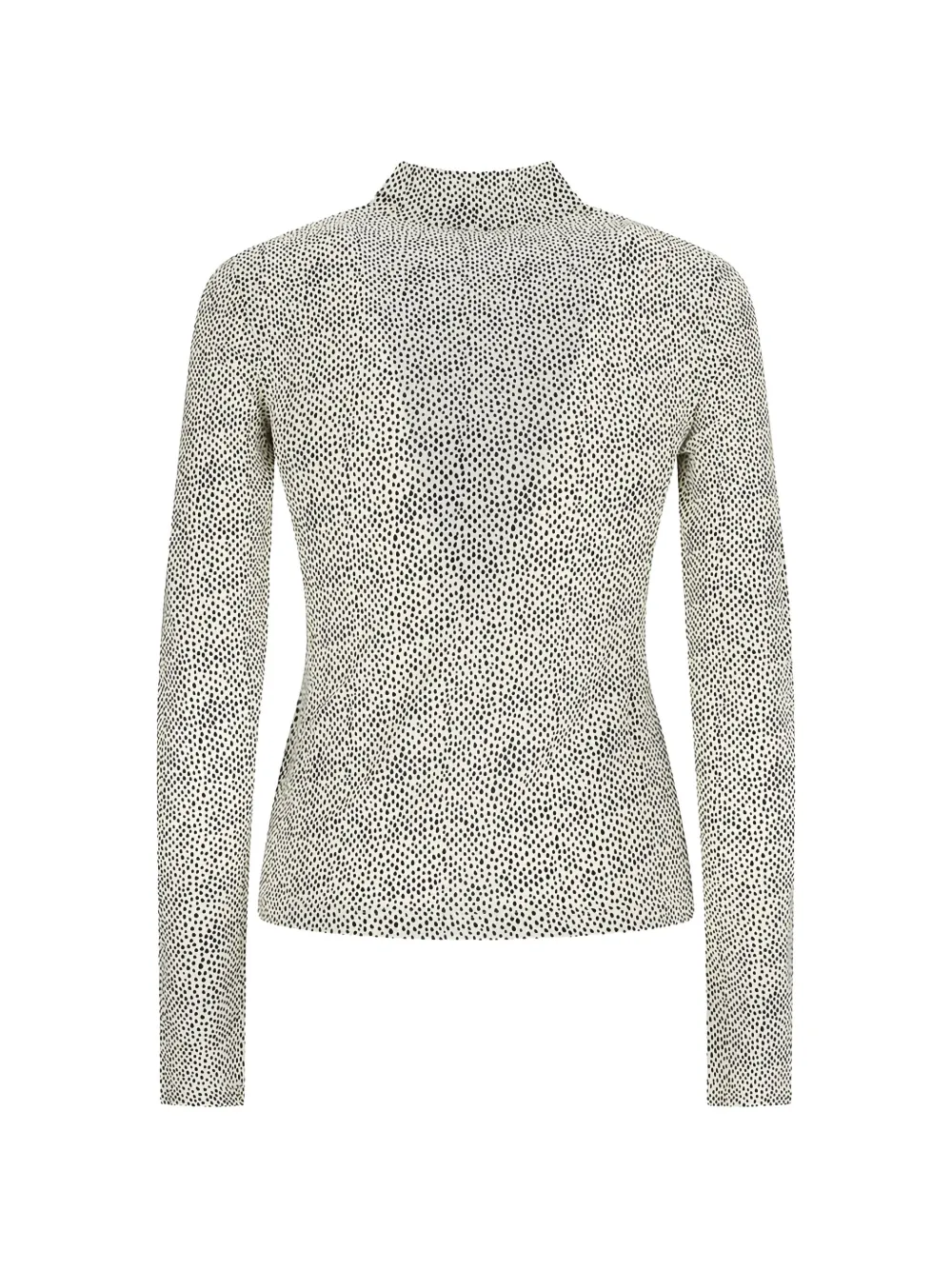  Fendi Mock-neck Top - Neutrals 