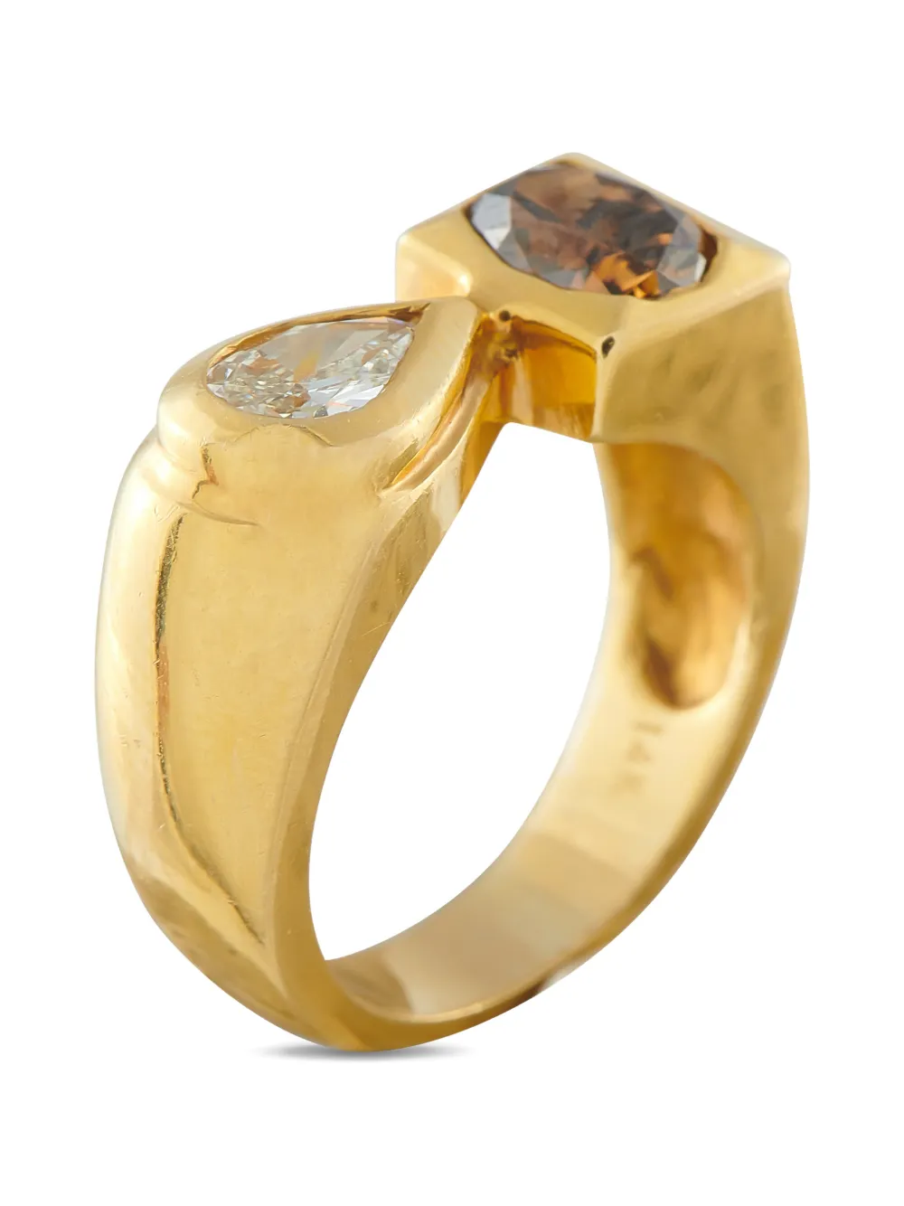 Diamond Geometric Ring